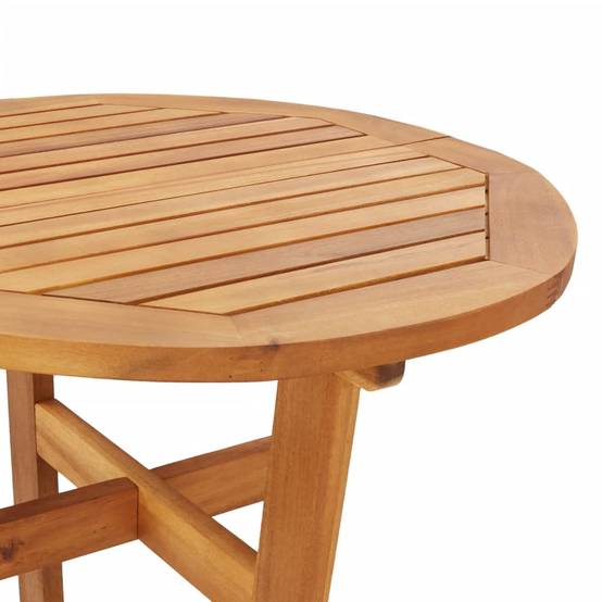 Vidaxl - Ensemble de bar de jardin 5 pcs bois d'acacia solide vidaXL 3154385 - Image 4