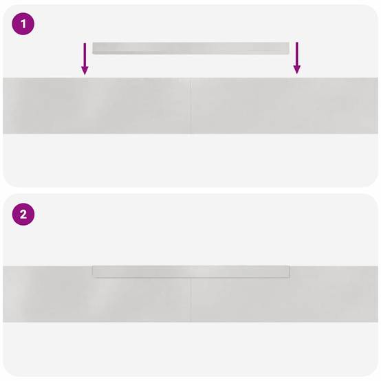 Bordure de jardin - Limite de jardin - Parterre Argent 450 x 10 cm Acier inoxydable g303 - Image 8