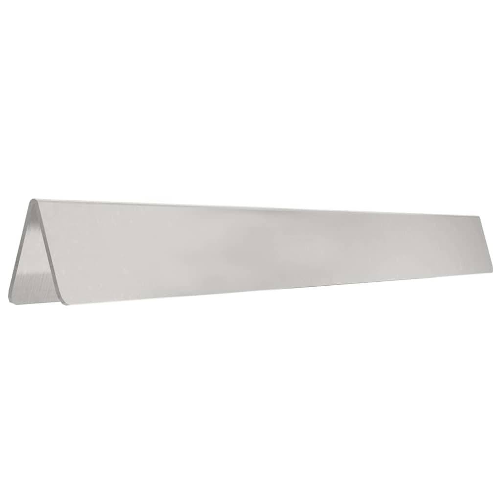 Bordure de jardin - Limite de jardin - Parterre Argent 450 x 10 cm Acier inoxydable g303 - Image 5