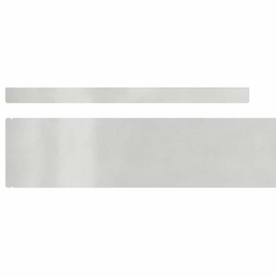 Bordure de jardin - Limite de jardin - Parterre Argent 450 x 10 cm Acier inoxydable g303 - Image 6