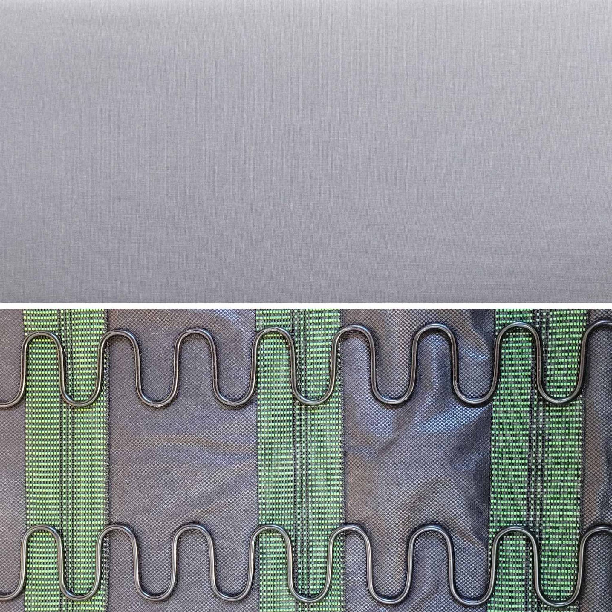 sweeek - Fauteuil scandinave en bois et tissu gris clair. Isak. L 64 x P 69.5 x H 73cm | sweeek - Image 6