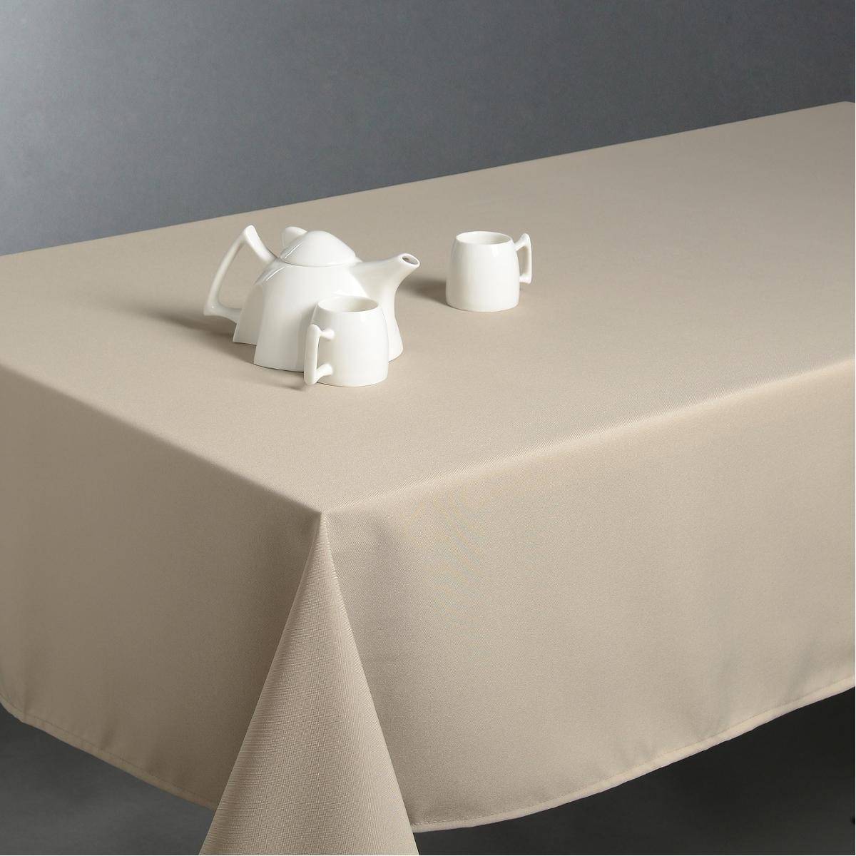 Nappe anti-taches Beige Lin 150 x 300 cm - Imagen 3