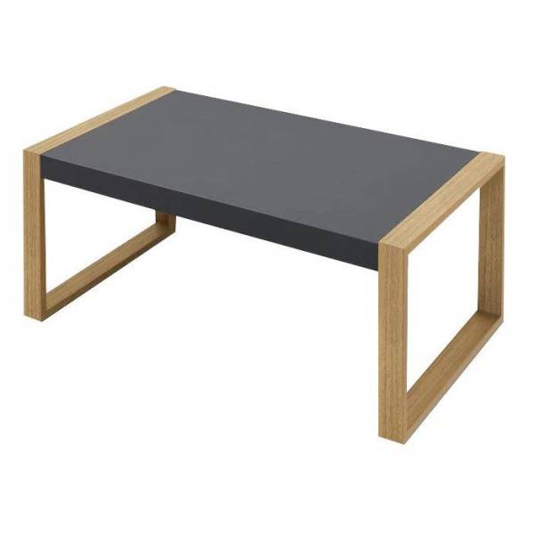 Salon de jardin d'angle - Aluminium effet bois - PUERTOCOR - 5 personnes + table basse - Image 2