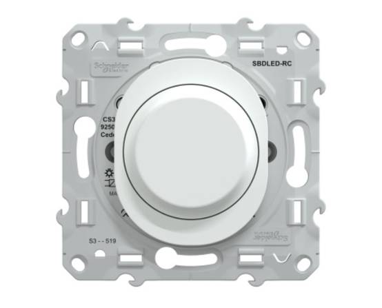 Schneider Electric - Mécanisme variateur de lumière OVALIS standard blanc - SCHNEIDER ELECTRIC - S320519 - Image 2