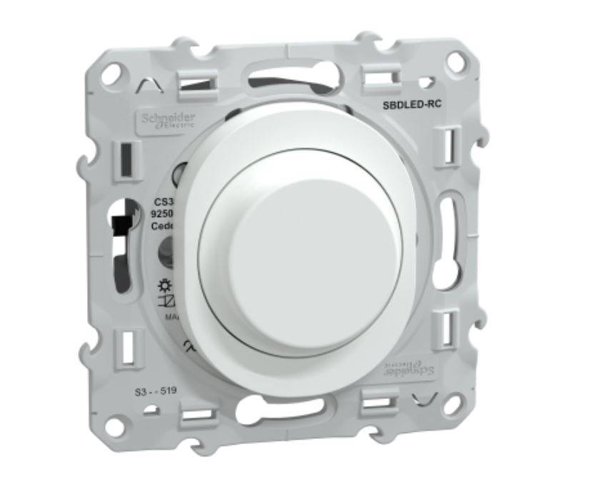 Schneider Electric - Mécanisme variateur de lumière OVALIS standard blanc - SCHNEIDER ELECTRIC - S320519 - Image 1