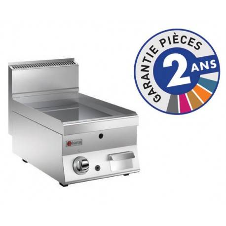 Plancha Electrique Pro Plaque Lisse - Gamme 650 - Baron
