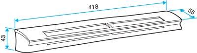 Kit entrée d'air hygroréglable acoustique EHL 6-45L Alu ALDES - 11014067 - Imagen 3