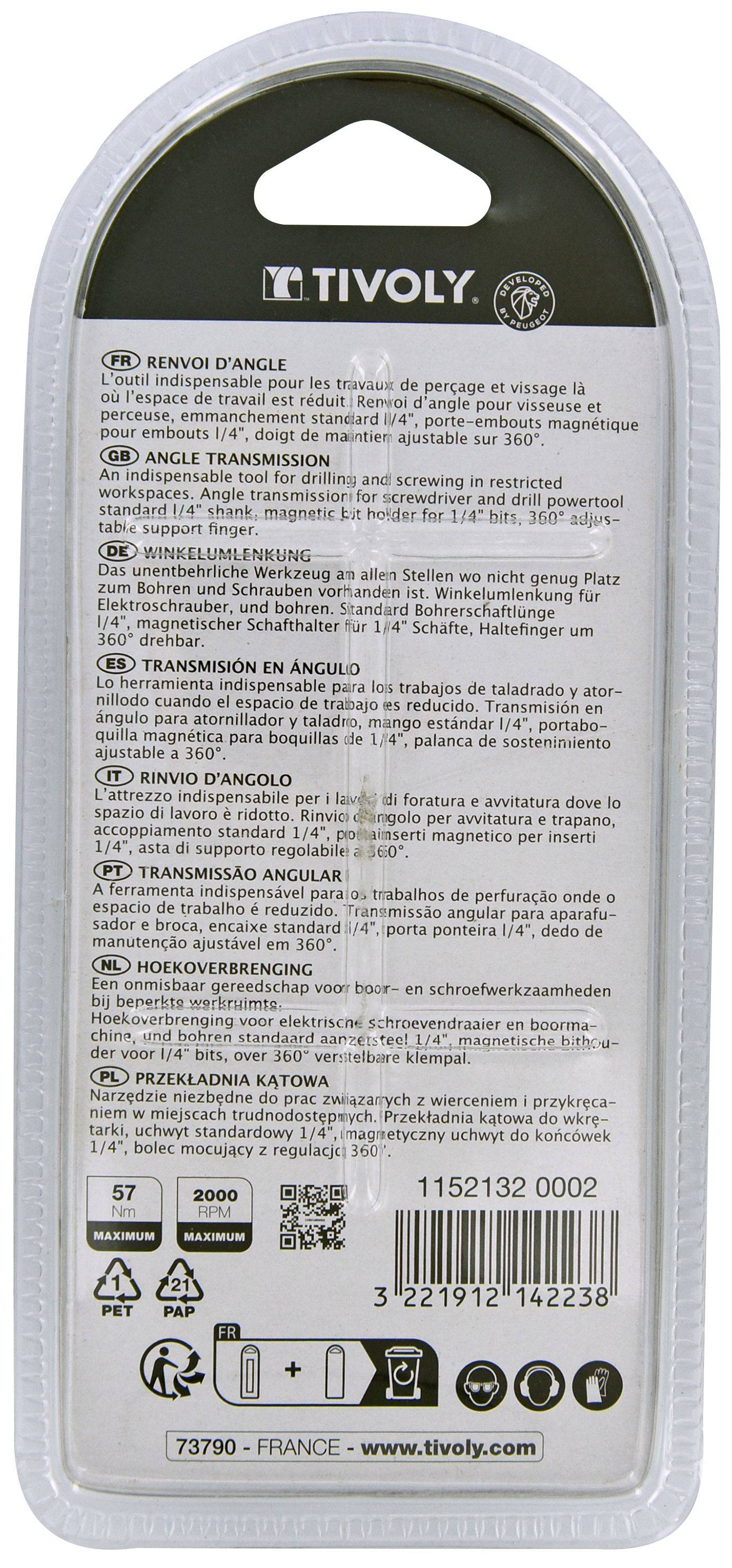 Renvoi d'angle avec poignée de maintien TIVOLY - 11521320002 - Imagen 2