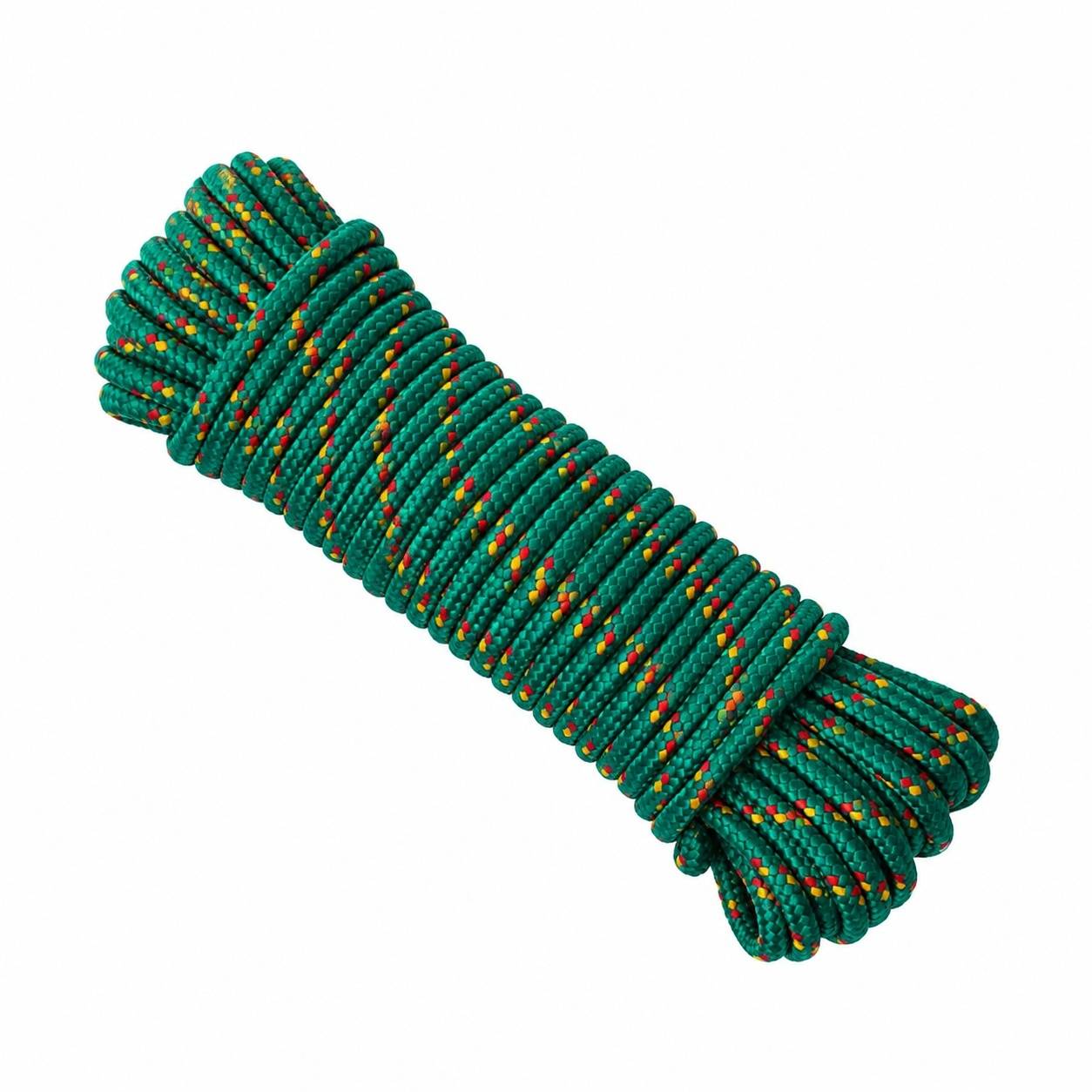 Corde en Polypropylène 8 Mm Résistante 920 Kg Charge Cassante Polyvalente Jardin Camping Loisirs - Image 1
