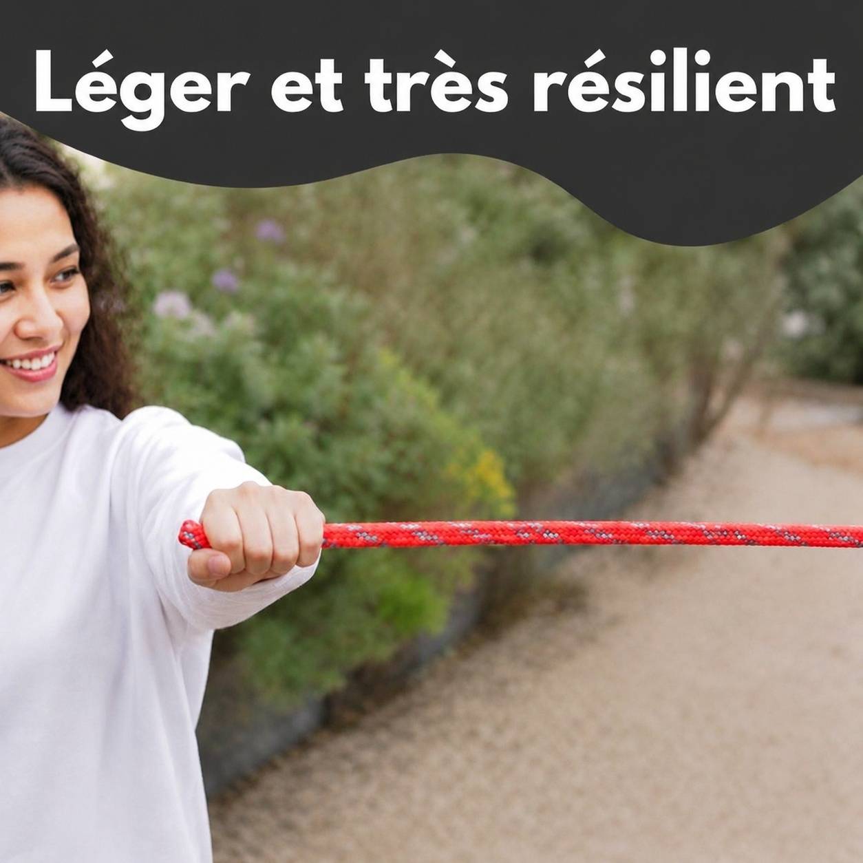 Corde en Polypropylène 8 Mm Résistante 920 Kg Charge Cassante Polyvalente Jardin Camping Loisirs - Image 4
