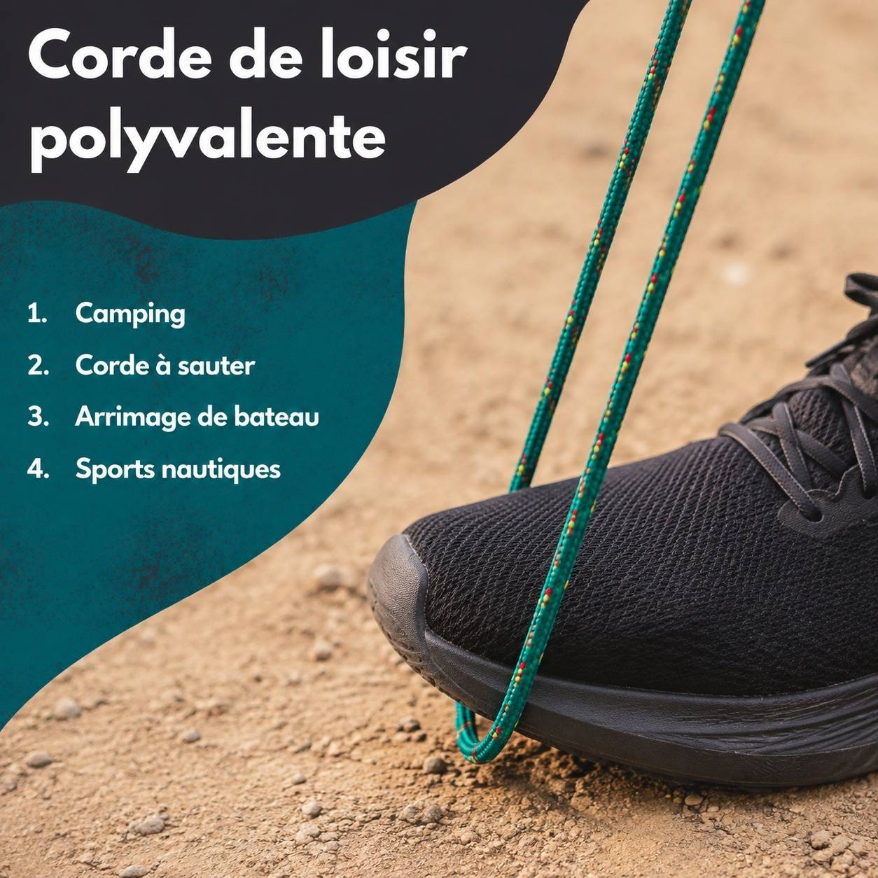 Corde en Polypropylène 8 Mm Résistante 920 Kg Charge Cassante Polyvalente Jardin Camping Loisirs - Image 5