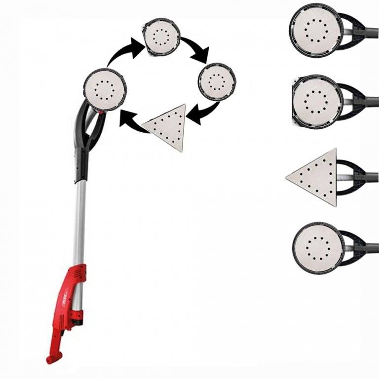Girafe GE7 + housse + 3 têtes de ponçage FLEX - 920223 - Imagen 2
