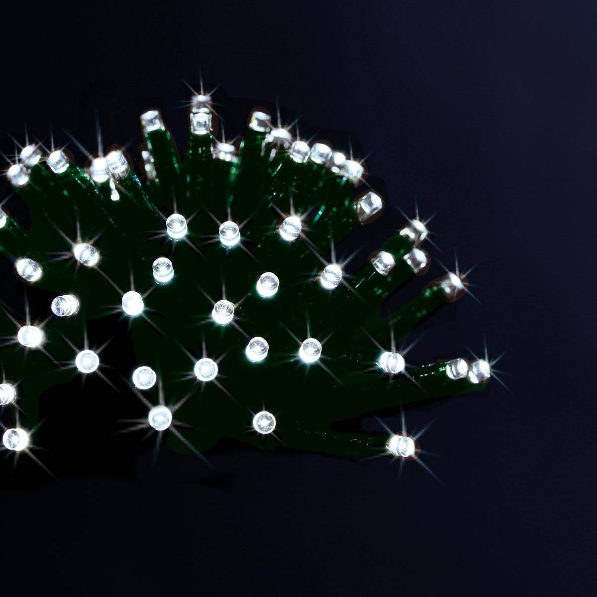 Feeric Christmas - Guirlande lumineuse extérieur 50 LED blanc froid 5m - Feeric Lights & Christmas - Imagen 2