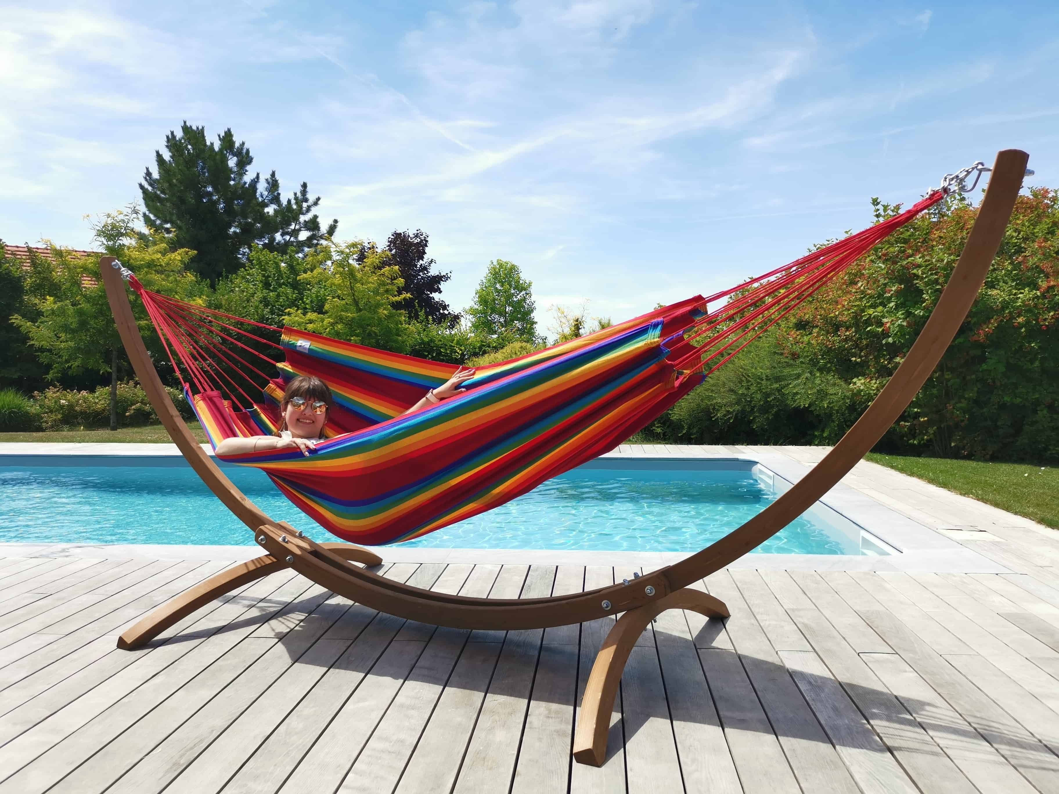 Jobek - Set Bois WEEKEND 350x125x136,5 cm Fortaleza certifié FSC Mix JOBEK - Imagen 4