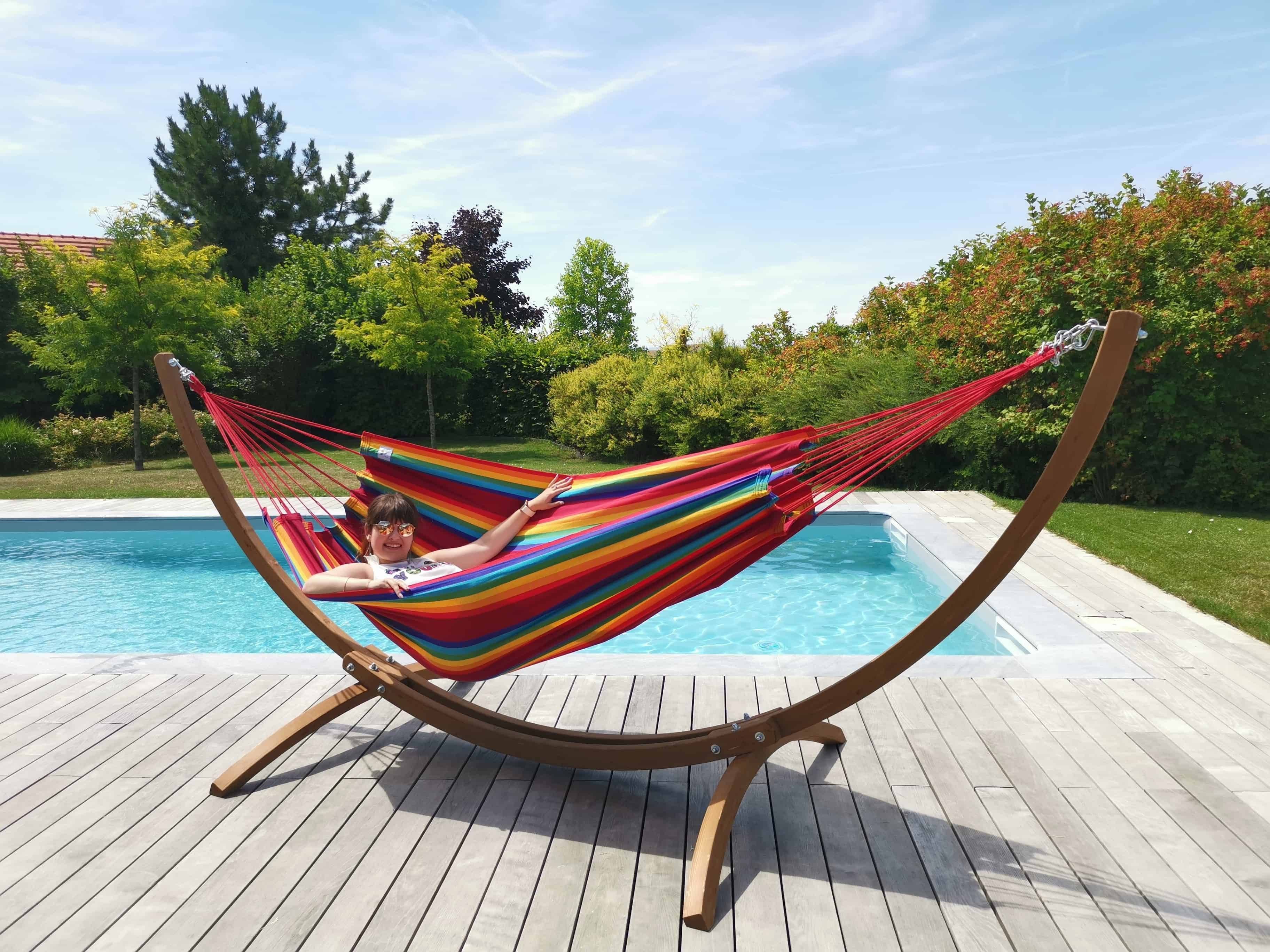 Jobek - Set Bois WEEKEND 350x125x136,5 cm Fortaleza certifié FSC Mix JOBEK - Imagen 3