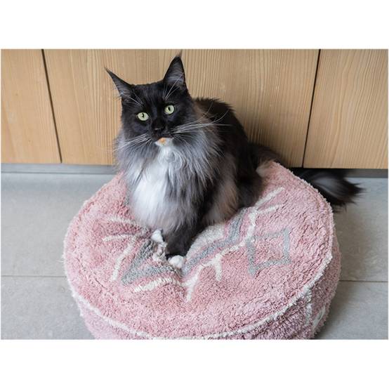 Pouf Bobo Pink ø 50 cm pour chats ou petit chiens - Image 2