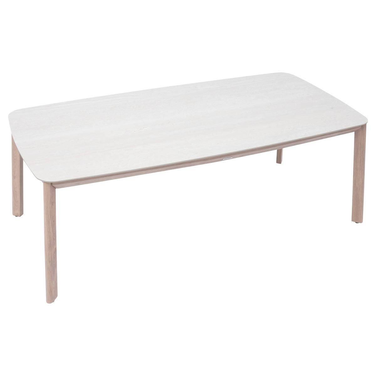 Hesperide - Table de jardin Nelora 8 places 100x210cm beige - Hespéride - Image 3