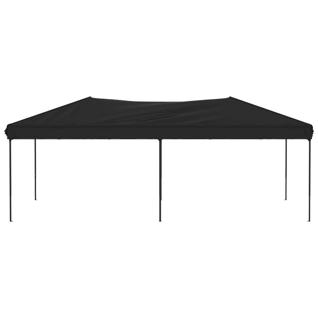 ComfortXL - Tonnelle Pliante Acier Toile Oxford Abri de Fête Anti-UV pour Jardin Événement Noir 3x6 m – ComfortXL Outdoor Living - Image 3