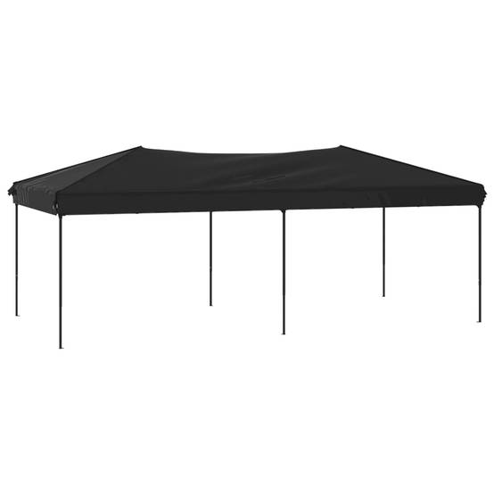 ComfortXL - Tonnelle Pliante Acier Toile Oxford Abri de Fête Anti-UV pour Jardin Événement Noir 3x6 m – ComfortXL Outdoor Living - Image 2