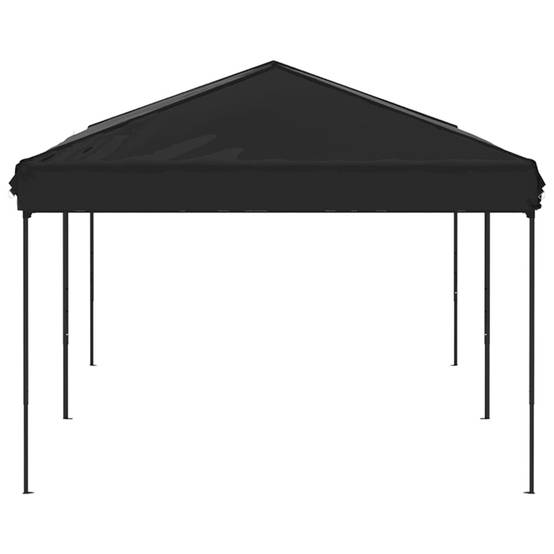ComfortXL - Tonnelle Pliante Acier Toile Oxford Abri de Fête Anti-UV pour Jardin Événement Noir 3x6 m – ComfortXL Outdoor Living - Image 4