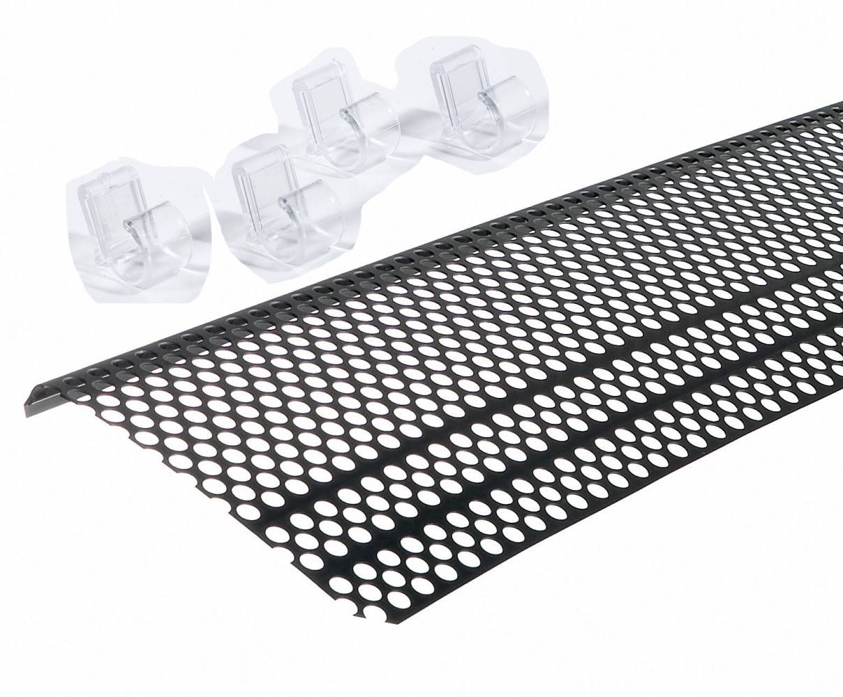 Girpi - Grillage stop-feuilles et attaches noir pvc Girpi - Imagen 2