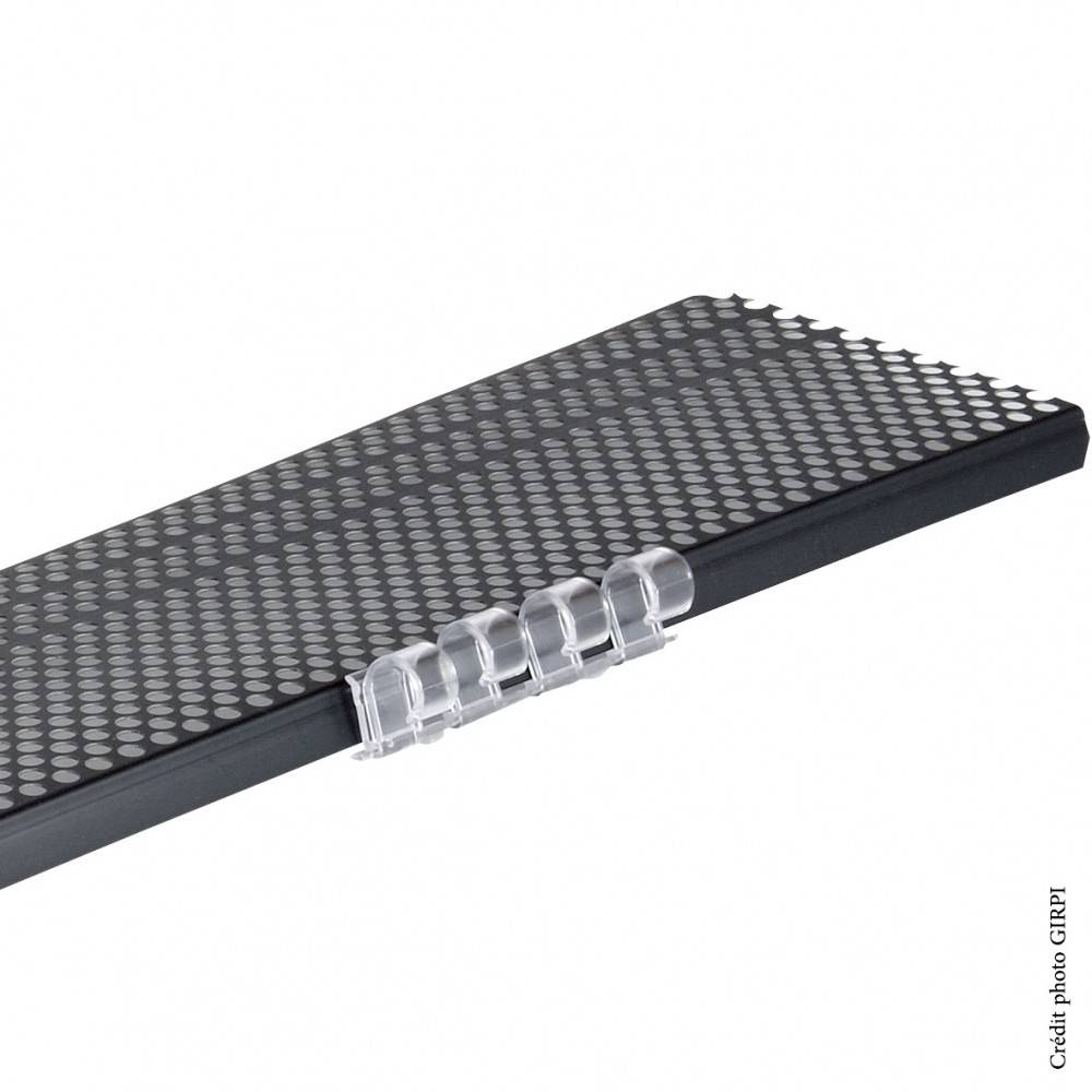 Girpi - Grillage stop-feuilles et attaches noir pvc Girpi - Imagen 4