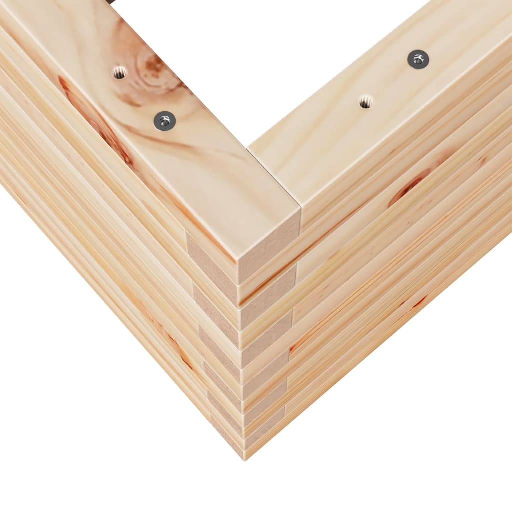 Maison Chic - Jardinière, Bac à fleurs, Pot de fleurs 70x40x46 cm bois de pin massif - Imagen 8
