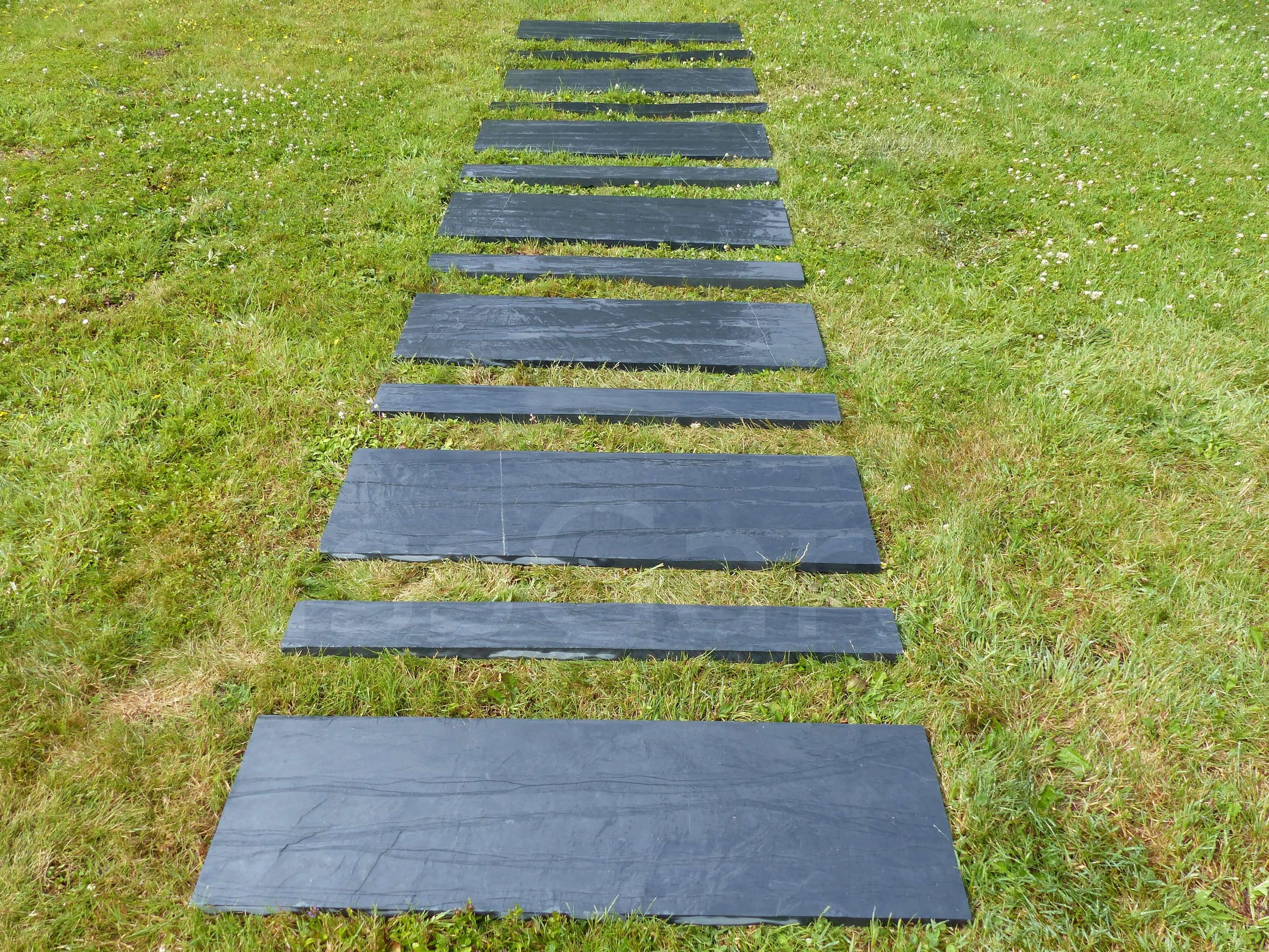 Pas Japonais Ardoise Rect 80x30 - Pack de 12 pièces - Image 5