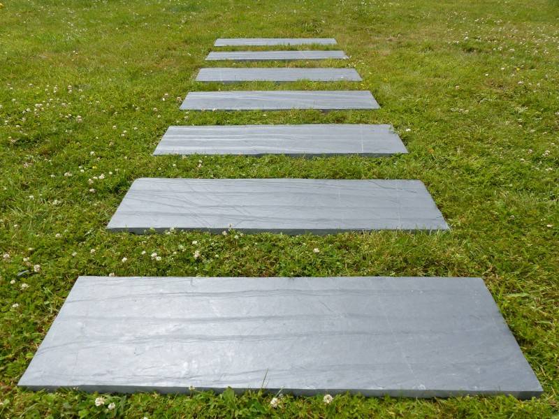 Pas Japonais Ardoise Rect 80x30 - Pack de 12 pièces - Image 9