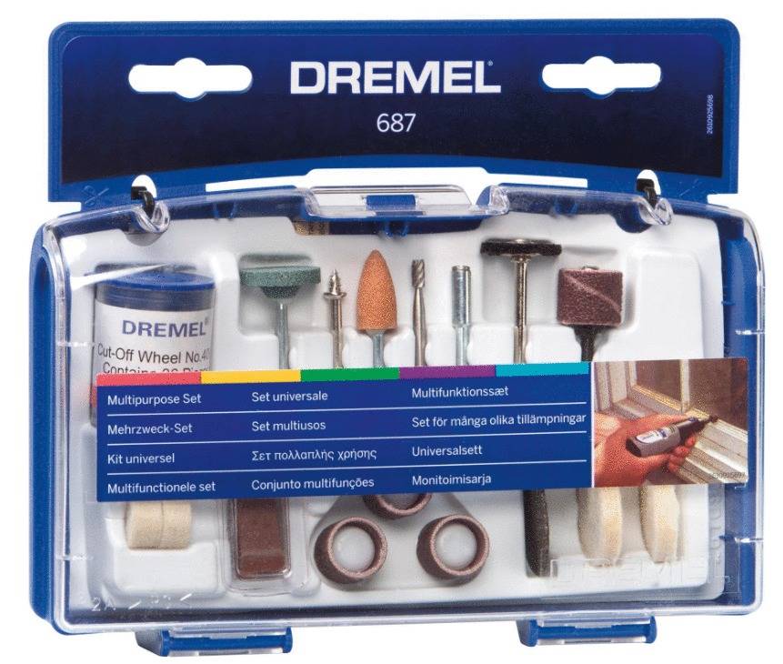 Bosch - Set de 52 accessoires Dremel 687 - BOSCH - 26150687JA - Imagen 3