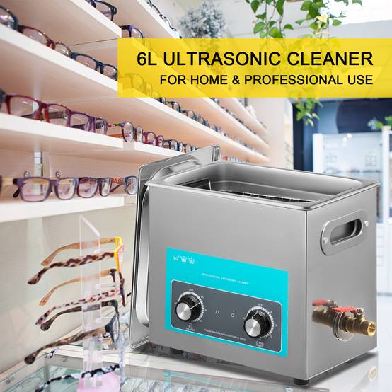 Vevor - VEVOR Nettoyeur ultrasons professionnel 6L, cuve inox avec chauffage, minuterie, bouton. - Image 2
