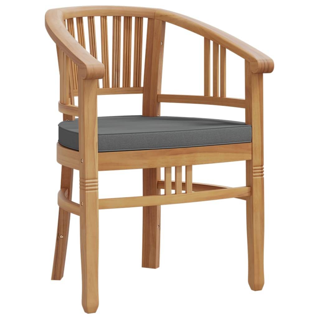 Vidaxl - Ensemble à manger 5 pièces extérieur - vidaXL - Bois - Gris anthracite - Imagen 2