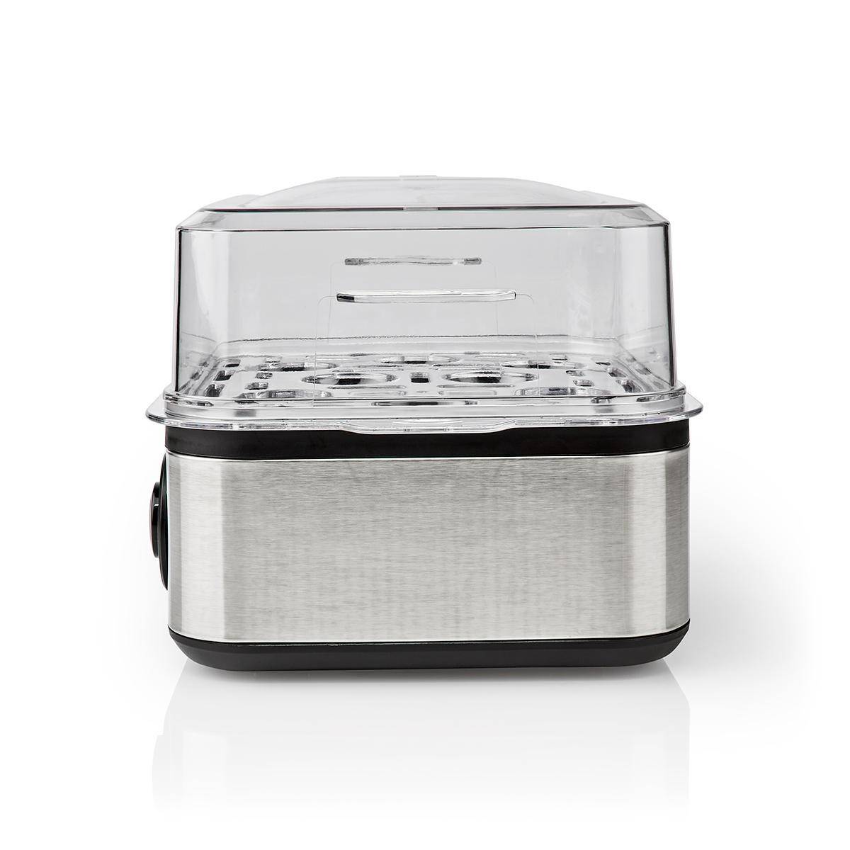 Cuiseur à oeufs électrique 500W Gris Inox / Noir Capacité 8 oeufs NEDIS - Imagen 4