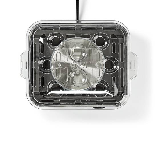Cuiseur à oeufs électrique 500W Gris Inox / Noir Capacité 8 oeufs NEDIS - Imagen 3