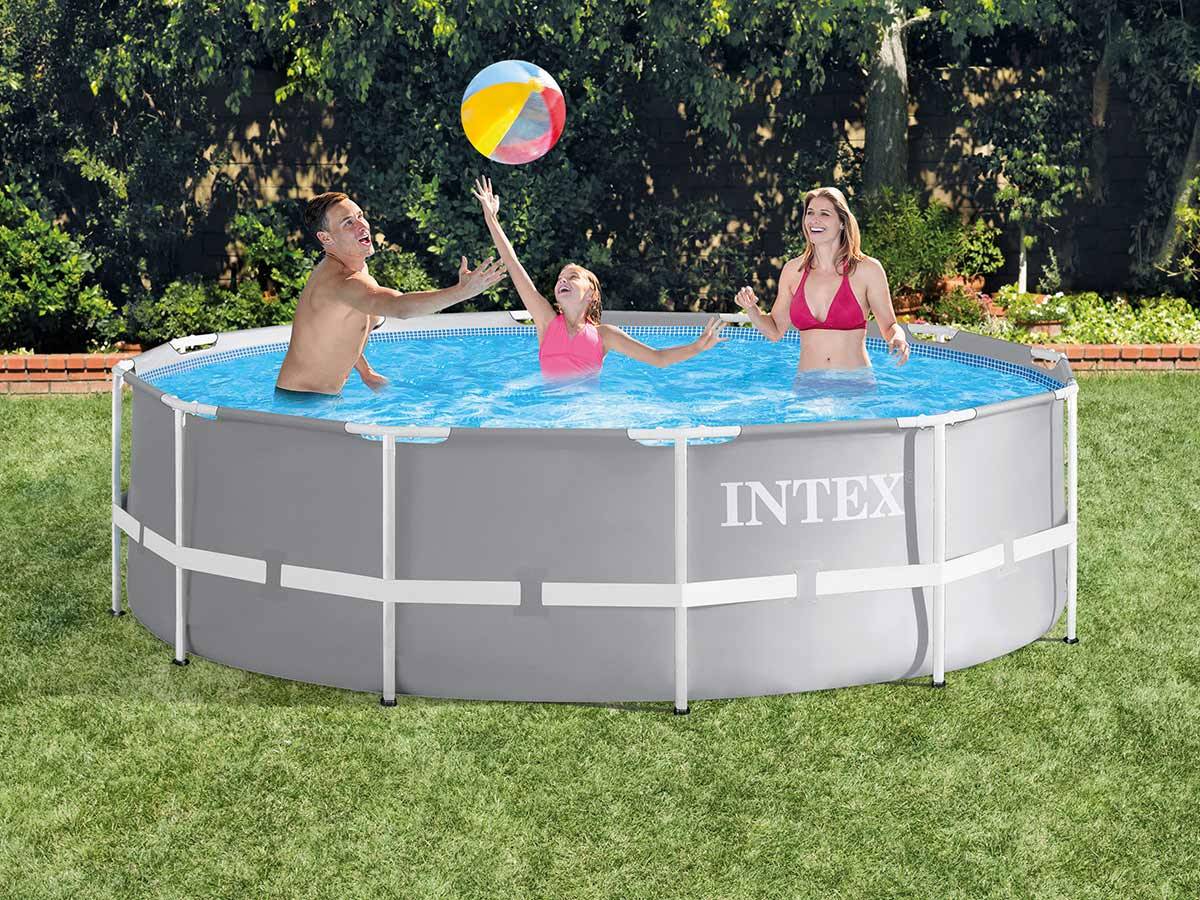 Intex - Kit piscine Prism Frame ronde 3.66 x 0.99 m - Image 5