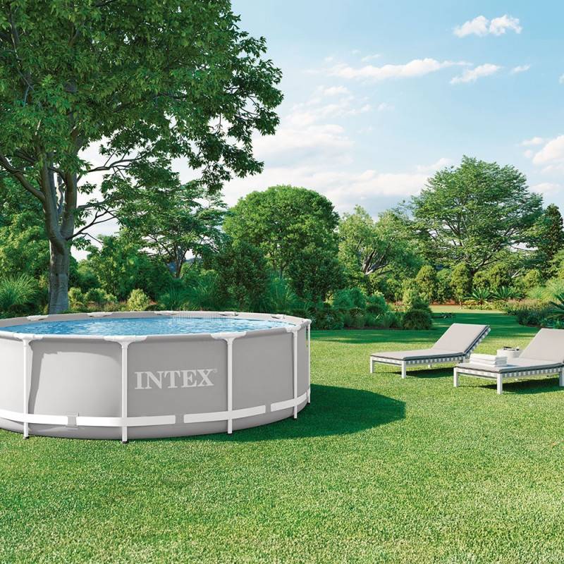 Intex - Kit piscine Prism Frame ronde 3.66 x 0.99 m - Image 2