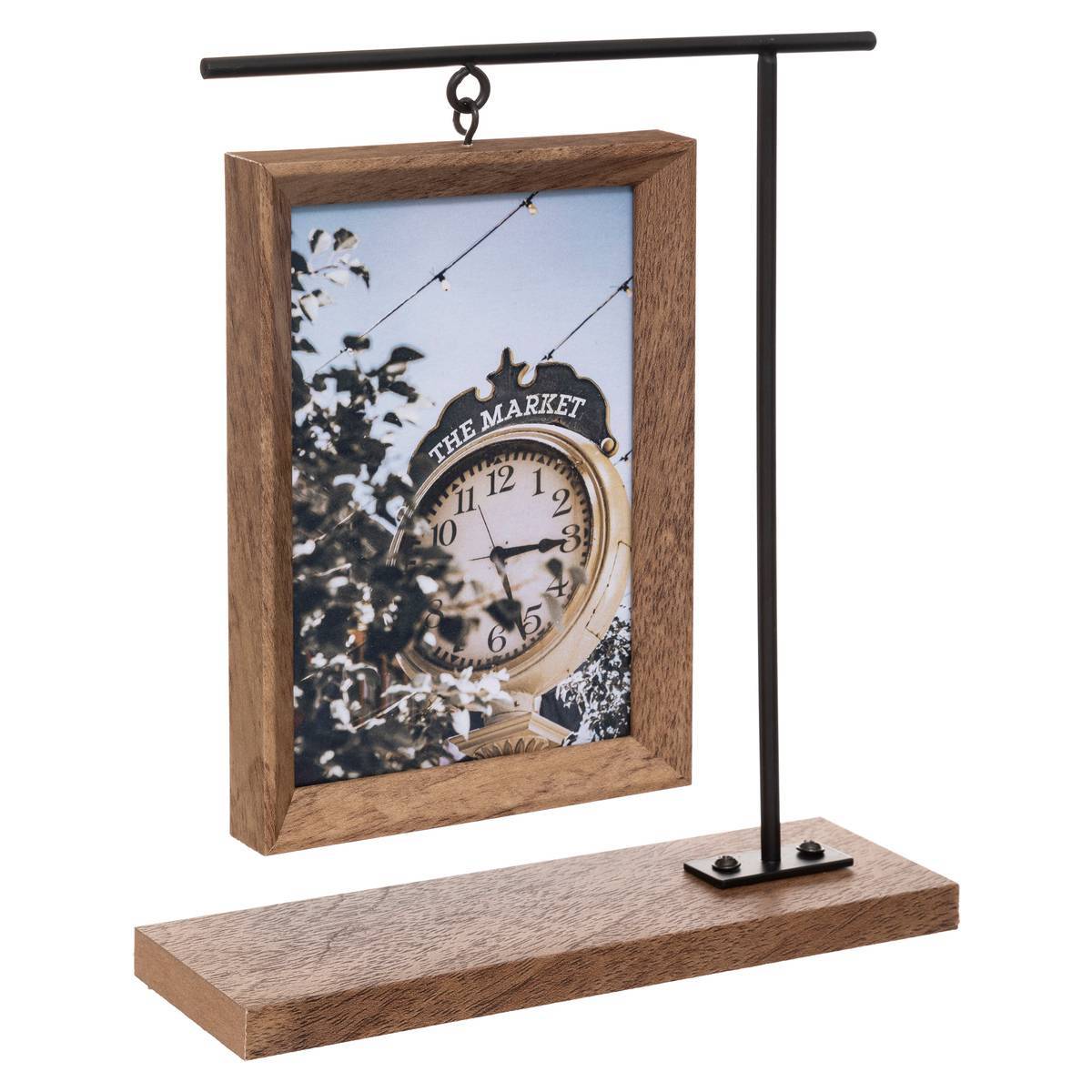 Atmosphera - Cadre photo suspendu "Tyler" bois 10x15cm - Atmosphera Créateur d'intérieur