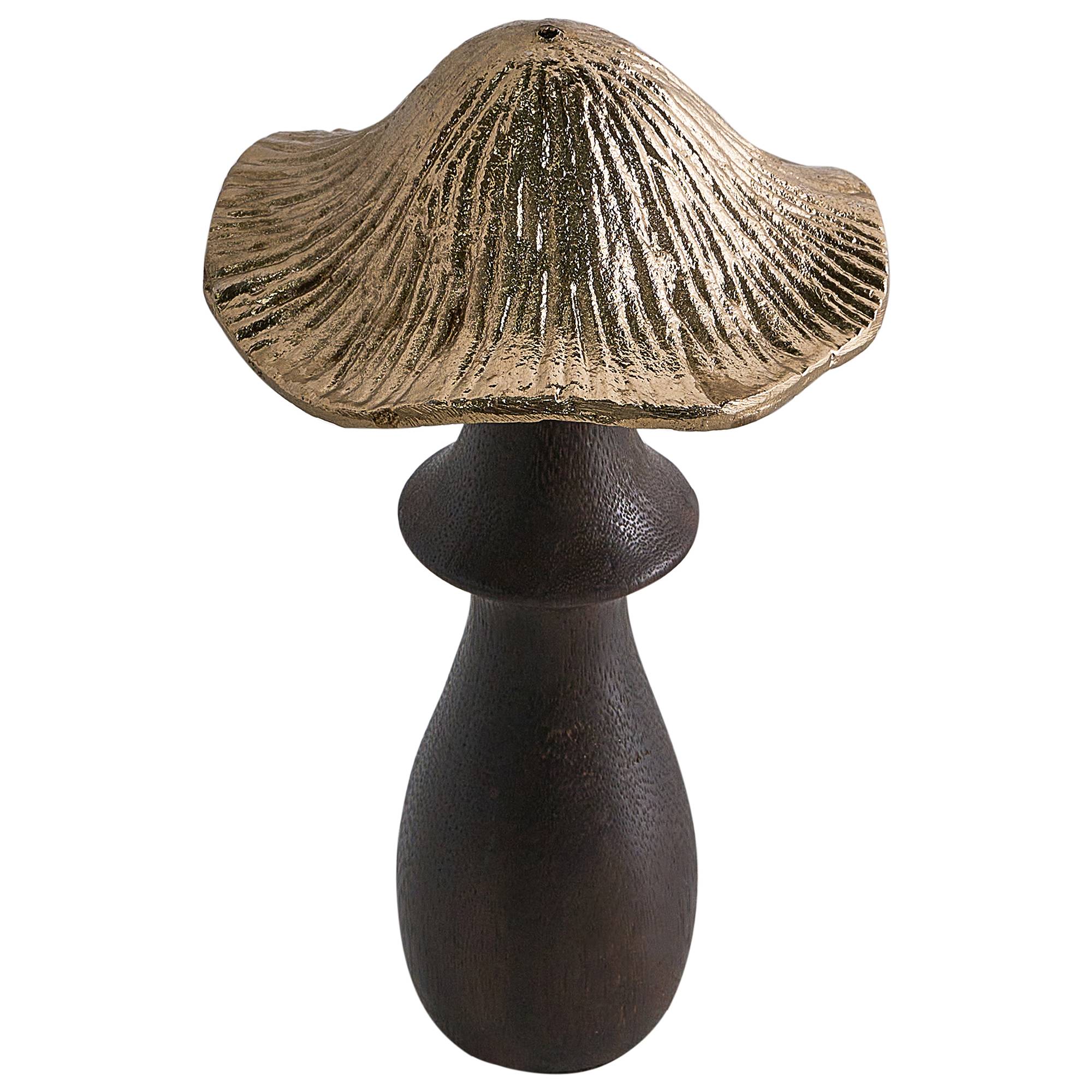 Beliani - Accessoire Décoratif Acacia Noir/doré DUBLJANI - 12x22- Beliani - Image 4