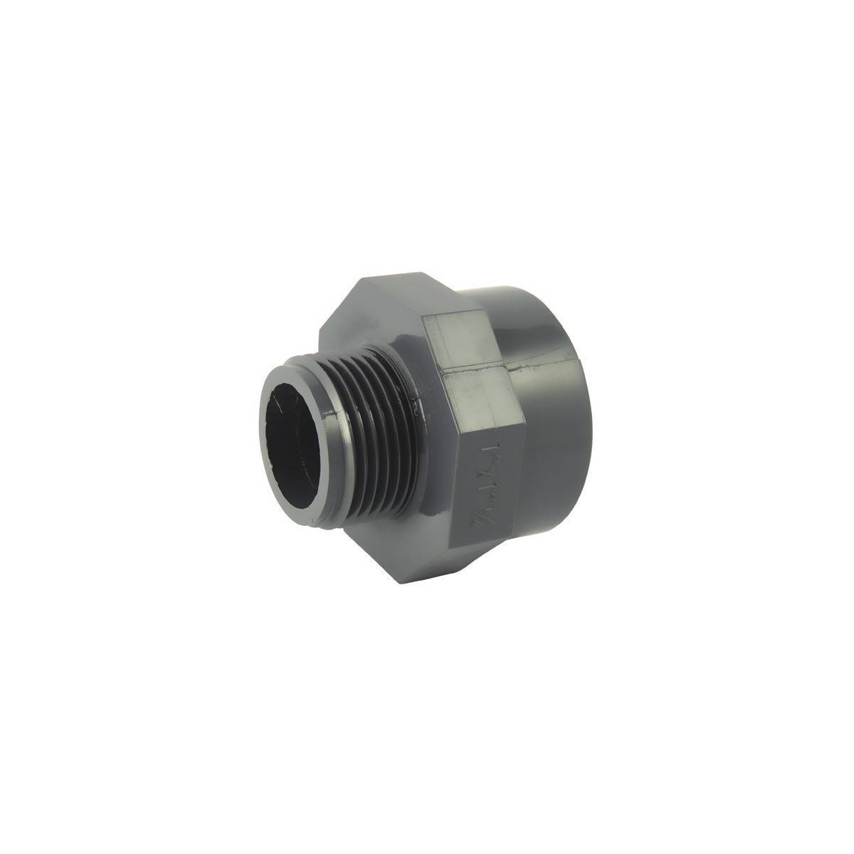 Codital - Réduction femelle / male en PVC - Ø A: 3/4'' | Ø B: 1/2'' - Imagen 1