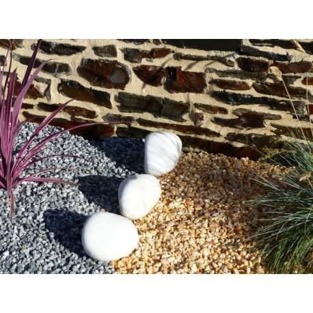 Gros Galet BLANC 100-200 - pack 20 Galet - Image 9
