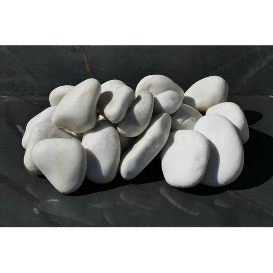 Gros Galet BLANC 100-200 - pack 20 Galet - Image 4