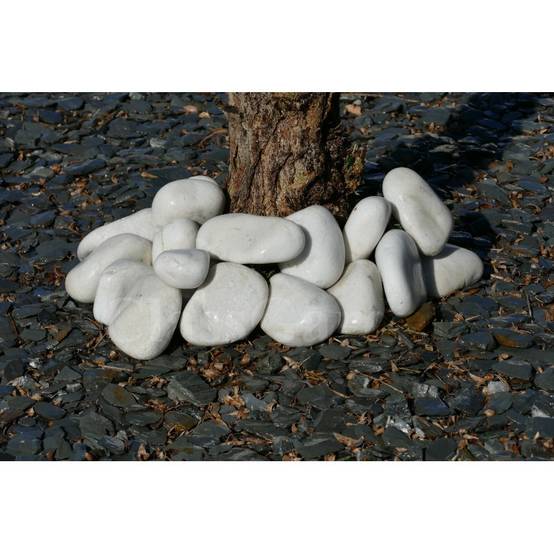 Gros Galet BLANC 100-200 - pack 20 Galet - Image 6