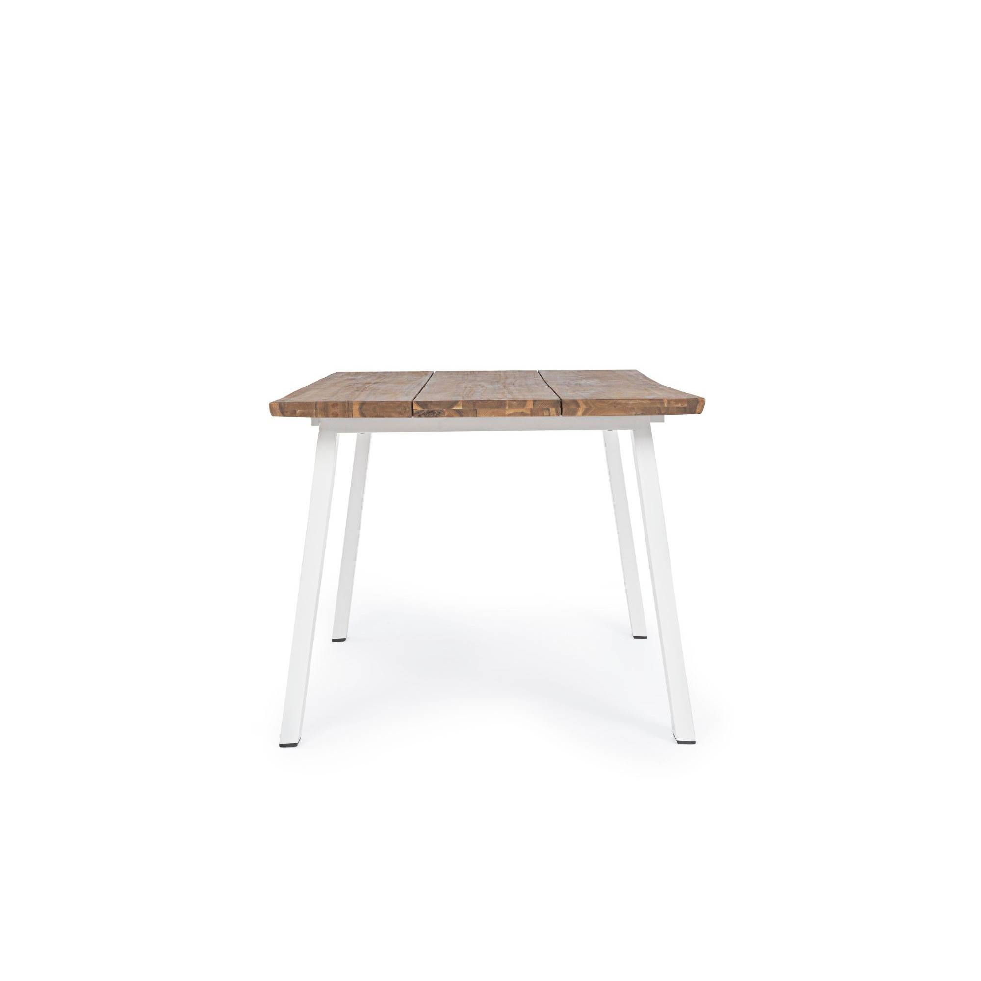 Autre - Table de jardin rectangulaire en bois et métal L200 8 personnes - OLERON - Imagen 3
