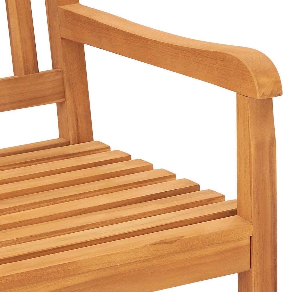 PANGIVO - Banc de jardin bois de teck naturel 150 x 62.5 x 90 cm - PANGIVO - Image 6