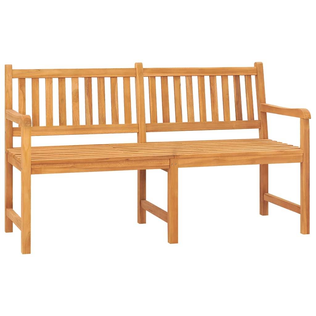 PANGIVO - Banc de jardin bois de teck naturel 150 x 62.5 x 90 cm - PANGIVO - Image 2