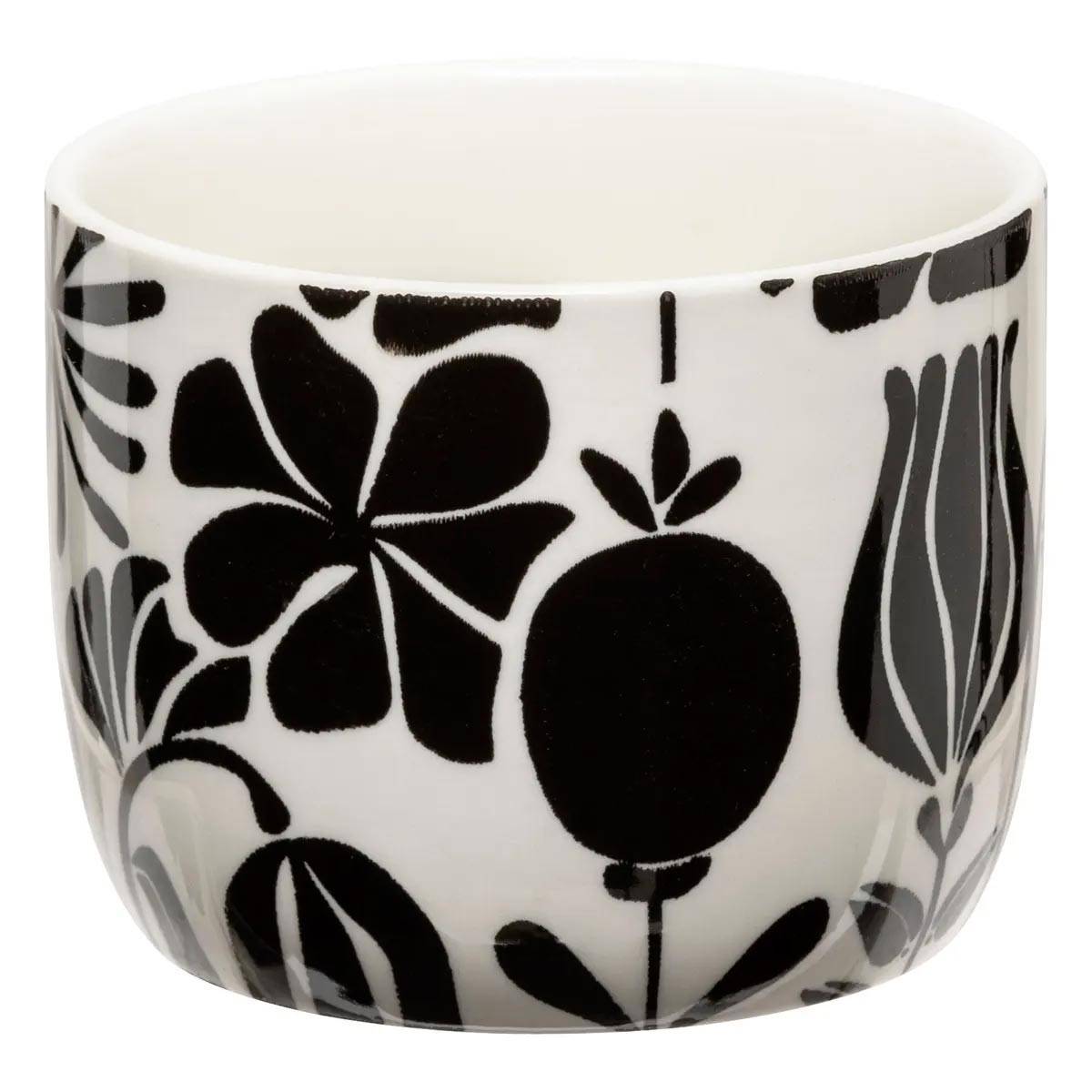 Service Apéritif 5 Pièces "Twisted Lime" 41cm Noir & Banc - Image 2