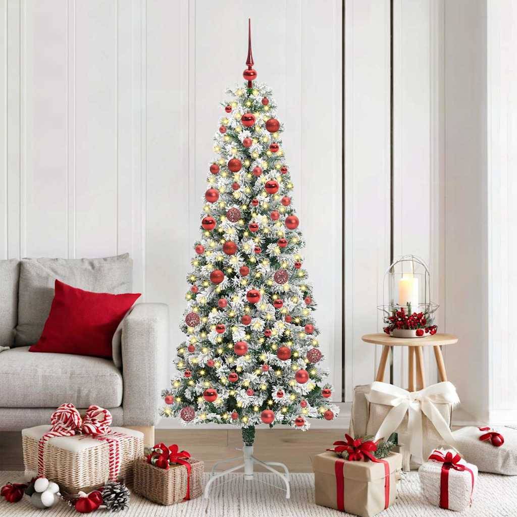 Sapin de Noël | Arbre de Noël Artificiel à Branches Articulées 180 cm Maison Chic - Image 2