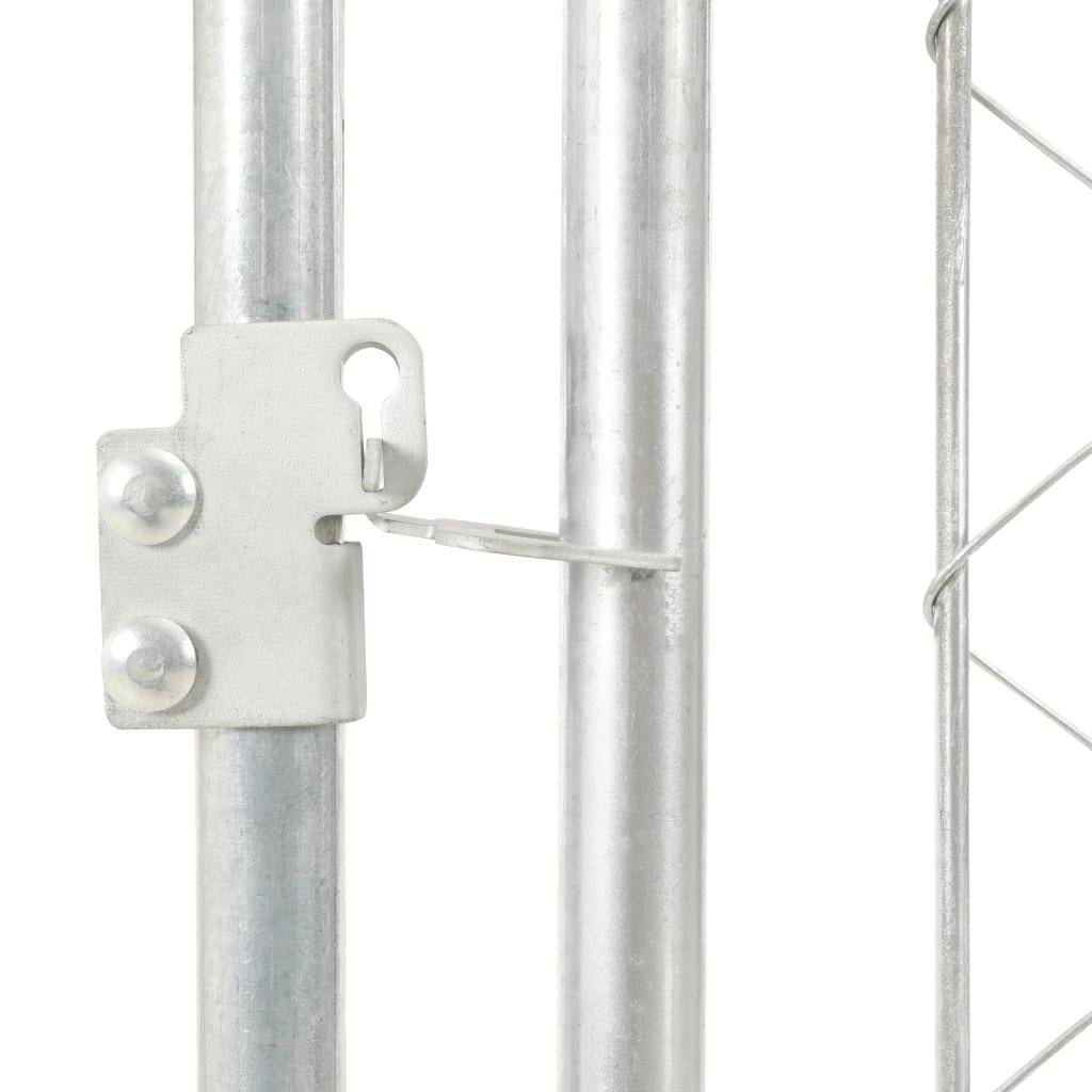 Helloshop26 - Chenil extérieur cage enclos parc animaux chien d'extérieur avec toit pour chiens 125 cm - Imagen 5