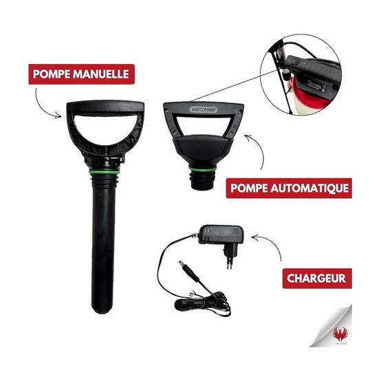 PHOENIX ROLLER SPRAYER 12L – Pulvérisateur électrique sur roues autonome sans effort avec batterie rechargeable, tuyau 3M et pression automatique - Image 4
