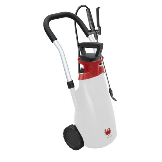 PHOENIX ROLLER SPRAYER 12L – Pulvérisateur électrique sur roues autonome sans effort avec batterie rechargeable, tuyau 3M et pression automatique - Image 1